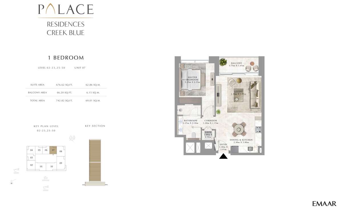 Unit 7, Level 2-23, 25-50-Building 1